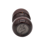 Raspberry Ebonite Handcrafted Shaving Brush Handle (fits 24mm, 26mm knots) | Handcrafted Brush Handle | AP Shave Co.