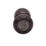 Raspberry Ebonite Handcrafted Shaving Brush Handle (fits 24mm, 26mm knots) | Handcrafted Brush Handle | AP Shave Co.