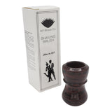 Raspberry Ebonite Handcrafted Shaving Brush Handle (fits 24mm, 26mm knots) | Handcrafted Brush Handle | AP Shave Co.