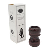 Raspberry Ebonite Handcrafted Shaving Brush Handle (fits 24mm, 26mm knots) | Handcrafted Brush Handle | AP Shave Co.