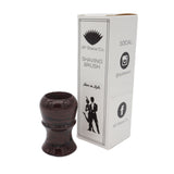 Raspberry Ebonite Handcrafted Shaving Brush Handle (fits 24mm, 26mm knots) | Handcrafted Brush Handle | AP Shave Co.