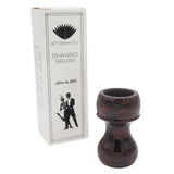 Raspberry Ebonite Handcrafted Shaving Brush Handle (fits 24mm, 26mm knots) | Handcrafted Brush Handle | AP Shave Co.