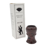 Raspberry Ebonite Handcrafted Shaving Brush Handle (fits 24mm, 26mm knots) | Handcrafted Brush Handle | AP Shave Co.