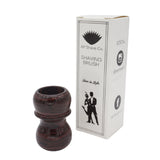 Raspberry Ebonite Handcrafted Shaving Brush Handle (fits 24mm, 26mm knots) | Handcrafted Brush Handle | AP Shave Co.