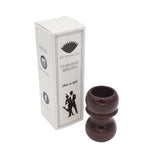 Raspberry Ebonite Handcrafted Shaving Brush Handle (fits 24mm, 26mm knots) | Handcrafted Brush Handle | AP Shave Co.