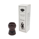 Raspberry Ebonite Handcrafted Shaving Brush Handle (fits 24mm, 26mm knots) | Handcrafted Brush Handle | AP Shave Co.