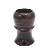 Raspberry Ebonite Handcrafted Shaving Brush Handle (fits 24mm, 26mm knots) | Handcrafted Brush Handle | AP Shave Co.