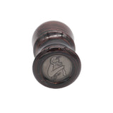 Raspberry Ebonite Handcrafted Shaving Brush Handle (fits 24mm, 26mm knots) | Handcrafted Brush Handle | AP Shave Co.