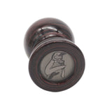 Raspberry Ebonite Handcrafted Shaving Brush Handle (fits 24mm, 26mm knots) | Handcrafted Brush Handle | AP Shave Co.