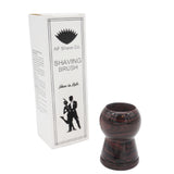 Raspberry Ebonite Handcrafted Shaving Brush Handle (fits 24mm, 26mm knots) | Handcrafted Brush Handle | AP Shave Co.