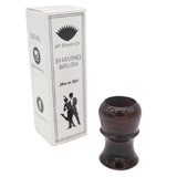 Raspberry Ebonite Handcrafted Shaving Brush Handle (fits 24mm, 26mm knots) | Handcrafted Brush Handle | AP Shave Co.