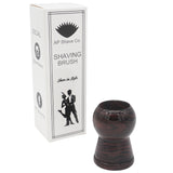 Raspberry Ebonite Handcrafted Shaving Brush Handle (fits 24mm, 26mm knots)