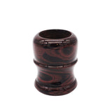 Raspberry Ebonite Handcrafted Shaving Brush Handle (fits 24mm, 26mm knots) | Handcrafted Brush Handle | AP Shave Co.