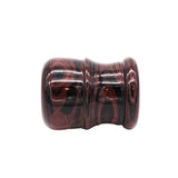 Raspberry Ebonite Handcrafted Shaving Brush Handle (fits 24mm, 26mm knots) | Handcrafted Brush Handle | AP Shave Co.