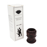 Raspberry Ebonite Handcrafted Shaving Brush Handle (fits 24mm, 26mm knots) | Handcrafted Brush Handle | AP Shave Co.