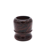 Raspberry Ebonite Handcrafted Shaving Brush Handle (fits 24mm, 26mm knots) | Handcrafted Brush Handle | AP Shave Co.