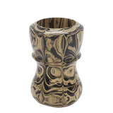 Sand Ebonite Handcrafted Shaving Brush Handle (fits 24mm, 26mm knots) | Handcrafted Brush Handle | AP Shave Co.