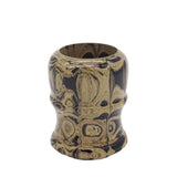 Sand Ebonite Handcrafted Shaving Brush Handle (fits 24mm, 26mm knots) | Handcrafted Brush Handle | AP Shave Co.