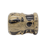Sand Ebonite Handcrafted Shaving Brush Handle (fits 24mm, 26mm knots) | Handcrafted Brush Handle | AP Shave Co.