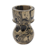 Sand Ebonite Handcrafted Shaving Brush Handle (fits 24mm, 26mm knots) | Handcrafted Brush Handle | AP Shave Co.