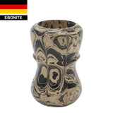 Sand Ebonite Handcrafted Shaving Brush Handle (fits 24mm, 26mm knots) | Handcrafted Brush Handle | AP Shave Co.