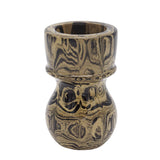 Sand Ebonite Handcrafted Shaving Brush Handle (fits 24mm, 26mm knots) | Handcrafted Brush Handle | AP Shave Co.