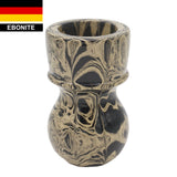Sand Ebonite Handcrafted Shaving Brush Handle (fits 24mm, 26mm knots) | Handcrafted Brush Handle | AP Shave Co.