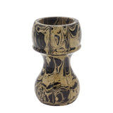 Sand Ebonite Handcrafted Shaving Brush Handle (fits 24mm, 26mm knots) | Handcrafted Brush Handle | AP Shave Co.