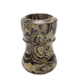 Sand Ebonite Handcrafted Shaving Brush Handle (fits 24mm, 26mm knots) | Handcrafted Brush Handle | AP Shave Co.