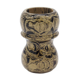 Sand Ebonite Handcrafted Shaving Brush Handle (fits 24mm, 26mm knots) | Handcrafted Brush Handle | AP Shave Co.