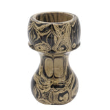 Sand Ebonite Handcrafted Shaving Brush Handle (fits 24mm, 26mm knots) | Handcrafted Brush Handle | AP Shave Co.