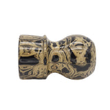 Sand Ebonite Handcrafted Shaving Brush Handle (fits 24mm, 26mm knots) | Handcrafted Brush Handle | AP Shave Co.