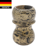 Sand Ebonite Handcrafted Shaving Brush Handle (fits 24mm, 26mm knots) | Handcrafted Brush Handle | AP Shave Co.