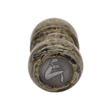 Sand Ebonite Handcrafted Shaving Brush Handle (fits 24mm, 26mm knots) | Handcrafted Brush Handle | AP Shave Co.