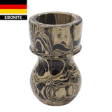 Sand Ebonite Handcrafted Shaving Brush Handle (fits 24mm, 26mm knots) | Handcrafted Brush Handle | AP Shave Co.