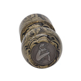 Sand Ebonite Handcrafted Shaving Brush Handle (fits 24mm, 26mm knots) | Handcrafted Brush Handle | AP Shave Co.