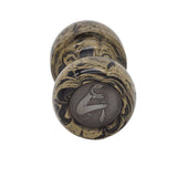 Sand Ebonite Handcrafted Shaving Brush Handle (fits 24mm, 26mm knots) | Handcrafted Brush Handle | AP Shave Co.