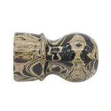 Sand Ebonite Handcrafted Shaving Brush Handle (fits 24mm, 26mm knots) | Handcrafted Brush Handle | AP Shave Co.