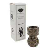 Sand Ebonite Handcrafted Shaving Brush Handle (fits 24mm, 26mm knots) | Handcrafted Brush Handle | AP Shave Co.