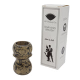 Sand Ebonite Handcrafted Shaving Brush Handle (fits 24mm, 26mm knots) | Handcrafted Brush Handle | AP Shave Co.