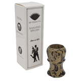 Sand Ebonite Handcrafted Shaving Brush Handle (fits 24mm, 26mm knots) | Handcrafted Brush Handle | AP Shave Co.
