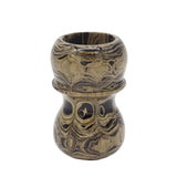 Sand Ebonite Handcrafted Shaving Brush Handle (fits 24mm, 26mm knots) | Handcrafted Brush Handle | AP Shave Co.