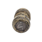 Sand Ebonite Handcrafted Shaving Brush Handle (fits 24mm, 26mm knots) | Handcrafted Brush Handle | AP Shave Co.