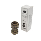Sand Ebonite Handcrafted Shaving Brush Handle (fits 24mm, 26mm knots) | Handcrafted Brush Handle | AP Shave Co.