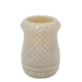 Ivory Snakeskin Handcrafted Shaving Brush Handle (fits 24mm, 26mm knots) | Handcrafted Brush Handle | AP Shave Co.