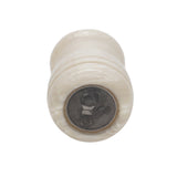 Ivory Snakeskin Handcrafted Shaving Brush Handle (fits 24mm, 26mm knots) | Handcrafted Brush Handle | AP Shave Co.