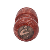 Strawberry Cream Handcrafted Shaving Brush Handle (fits 24mm, 26mm knots) | Handcrafted Brush Handle | AP Shave Co.