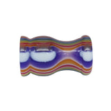 Candy Stripe Handcrafted Shaving Brush Handle (fits 24mm, 26mm knots) | Handcrafted Brush Handle | AP Shave Co.