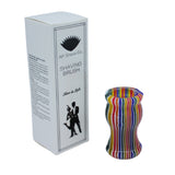 Candy Stripe Handcrafted Shaving Brush Handle (fits 24mm, 26mm knots) | Handcrafted Brush Handle | AP Shave Co.