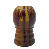 Tortoise Handcrafted Shaving Brush Handle (fits 24mm, 26mm knots) | Handcrafted Brush Handle | AP Shave Co.